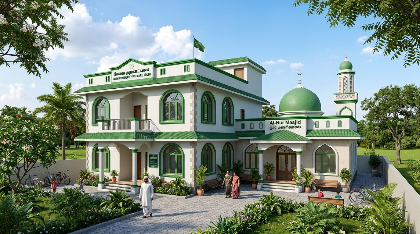 Upstairs Building Construction Plan